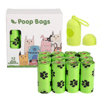 Dog poop bags portable pet waste bags