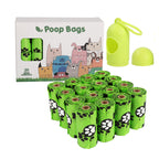 Dog poop bags for outdoor use