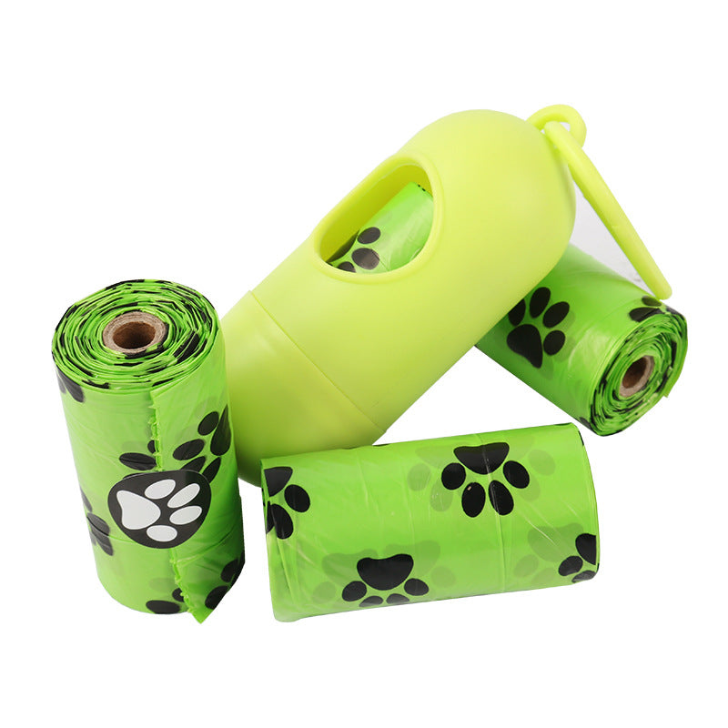 Dog poop bags for convenient cleanup