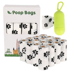 Dog poop bags for outdoor use
