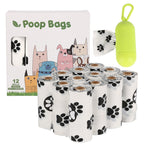 Dog poop bags for outdoor use