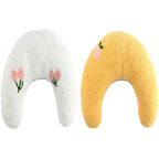 U-shaped pet pillow for puppies