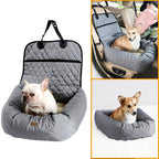 Dog car seat bed thickened pet cushion
