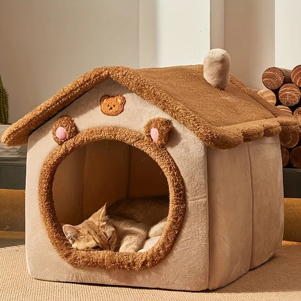 Foldable Cozy Pet Cave