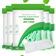 500pcs Mint Dental Floss Sticks