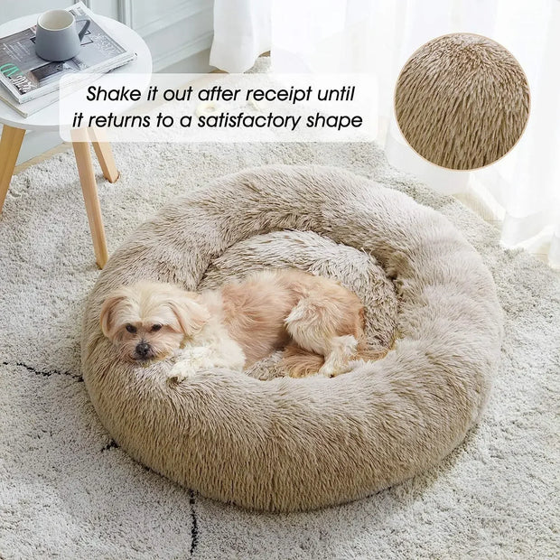 Plush Cat &Dog Bed