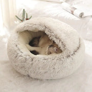 2-in-1 Plush Pet Cave