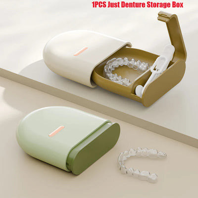 Portable Retainer & Denture Case