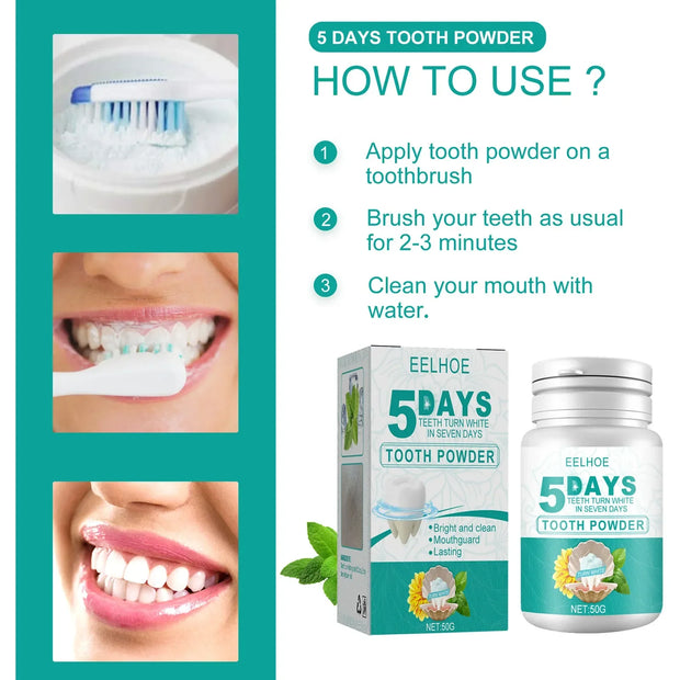 5-Day Teeth Whitening Powder