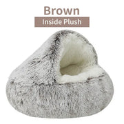 2-in-1 Plush Pet Cave