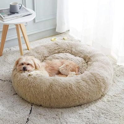 Plush Cat &Dog Bed