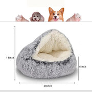 2-in-1 Plush Pet Cave