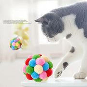 Colorful Cat Plush Balls