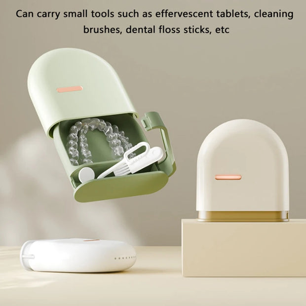 Portable Retainer & Denture Case