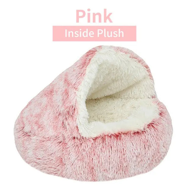 2-in-1 Plush Pet Cave