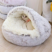 2-in-1 Plush Pet Cave