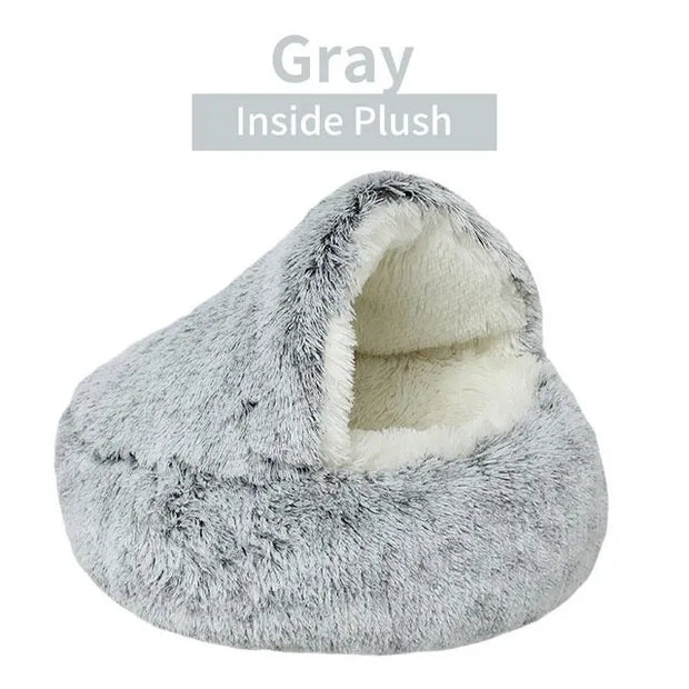 2-in-1 Plush Pet Cave