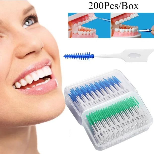 Interdental Brush Toothpicks Set