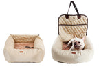 Dog car seat bed thickened pet cushion