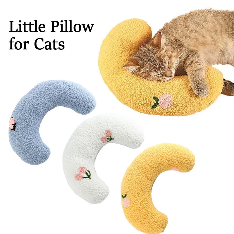 U-shaped pet pillow for cats